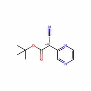 tert-Butyl cyano(pyrazin-2-yl)acetate