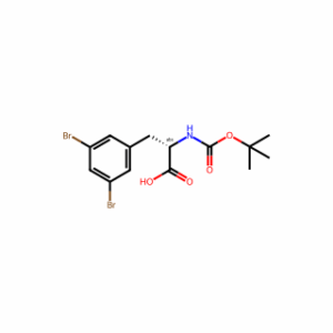 L-Phenylalanine, 3,5-dibromo-N-[(1,1-dimethylethoxy)carbonyl]-