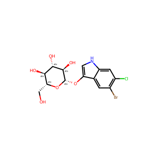 (2S,3R,4S,5S,6R)-2-((5-Bromo-6-chloro-1H-indol-3-yl)oxy)-6-(hydroxymethyl)tetrahydro-2H-pyran-3,4,5-triol