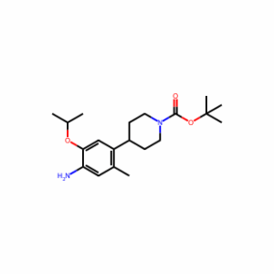 tert-Butyl 4-(4-amino-5-isopropoxy-2-methylphenyl)piperidine-1-carboxylate