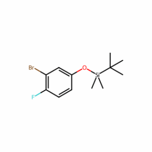 (3-bromo-4-fluorophenoxy)(tert-butyl)dimethylsilane