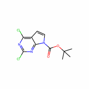 Tert-Butyl 2,4-Dichloro-7H-Pyrrolo[2,3-D]Pyrimidine-7-Carboxylate