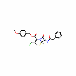 (6R,7R)-4-Methoxybenzyl 3-(chloromethyl)-8-oxo-7-(2-phenylacetamido)-5-thia-1-azabicyclo[4.2.0]oct-2-ene-2-carboxylate