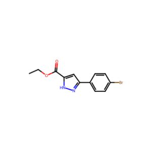 ethyl 5-(4-bromophenyl)-1H-pyrazole-3-carboxylate