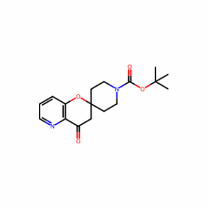 tert-Butyl 4′-oxo-3′,4′-dihydrospiro[piperidine-4,2′-pyrano[3,2-b]pyridine]-1-carboxylate