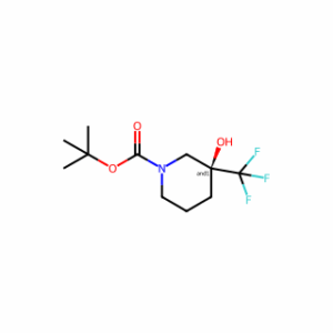 tert-butyl 3-hydroxy-3-(trifluoromethyl)piperidine-1-carboxylate