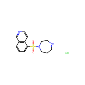 Isoquinoline,5-[(hexahydro-1H-1,4-diazepin-1-yl)sulfonyl]-, hydrochloride (1:1)