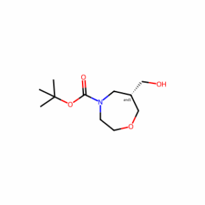 tert-butyl 6-(hydroxymethyl)-1,4-oxazepane-4-carboxylate