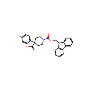 Fmoc-4-(4-fluorophenyl)-piperidine-4-carboxylic acid