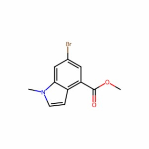 Methyl 6-Bromo-1-Methyl-1H-Indole-4-Carboxylate