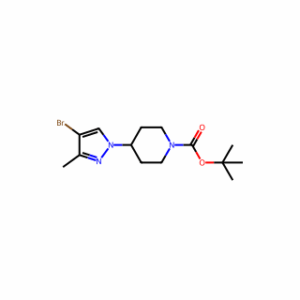 tert-Butyl 4-(4-bromo-3-methyl-1H-pyrazol-1-yl)piperidine-1-carboxylate