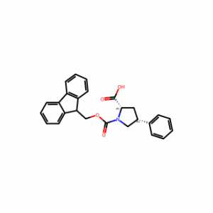 (2S,4R)-1-Fmoc-4-phenylpyrrolidine-2-carboxylic acid