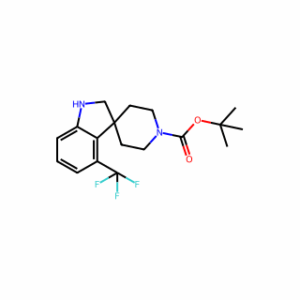 tert-Butyl 4-(trifluoromethyl)spiro[indoline-3,4′-piperidine]-1′-carboxylate