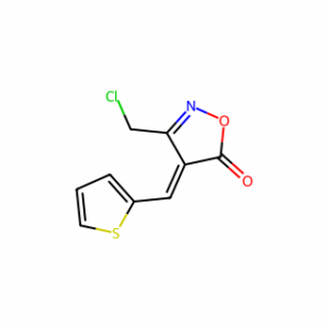 (4E)-3-(CHLOROMETHYL)-4-(2-THIENYLMETHYLENE)ISOXAZOL-5(4H)-ONE
