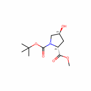 Trans-1-Tert-Butyl 2-Methyl 4-Hydroxypyrrolidine-1,2-Dicarboxylate