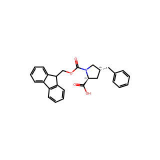 (2S,4R)-1-(((9H-Fluoren-9-Yl)Methoxy)Carbonyl)-4-Benzylpyrrolidine-2-Carboxylic Acid