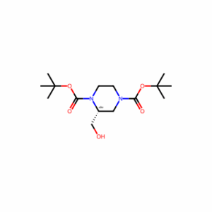 (R)-1,4-(DI-BOC)-2-(HYDROXYMETHYL)PIPERAZINE