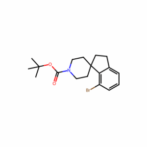 tert-Butyl 7-bromo-2,3-dihydrospiro[indene-1,4′-piperidine]-1′-carboxylate