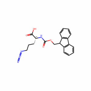 (R)-2-((((9H-Fluoren-9-yl)methoxy)carbonyl)amino)-5-azidopentanoic acid