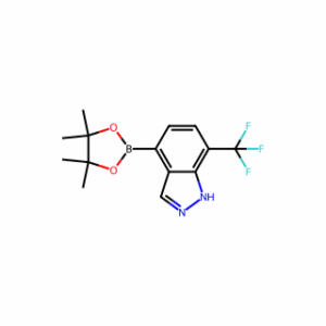(7-(TRIFLUOROMETHYL)-1H-INDAZOL-4-YL)BORONIC ACID PINACOL ESTER