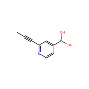 (2-(Prop-1-yn-1-yl)pyridin-4-yl)boronic acid