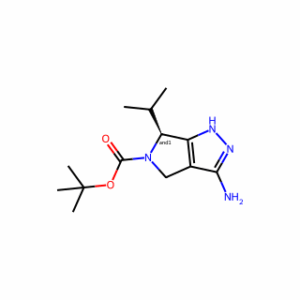 tert-butyl 3-amino-6-isopropyl-4,6-dihydropyrrolo[3,4-c]pyrazole-5(1H)-carboxylate
