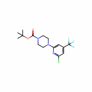 Tert-butyl 4-(6-chloro-4-(trifluoromethyl)pyridin-2-yl)piperazine-1-carboxylate