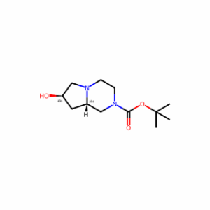tert-Butyl (7R,8aS)-7-hydroxyoctahydropyrrolo[1,2-a]piperazine-2-carboxylate