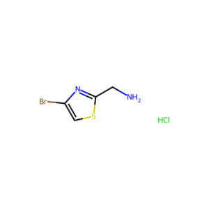 (4-Bromothiazol-2-yl)methanamine hcl