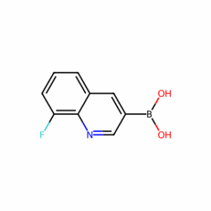 (8-fluoro-3-quinolinyl)boronic acid
