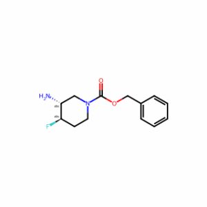 (3R,4R)-rel-Benzyl 3-amino-4-fluoropiperidine-1-carboxylate
