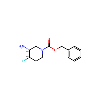 (3R,4R)-rel-Benzyl 3-amino-4-fluoropiperidine-1-carboxylate