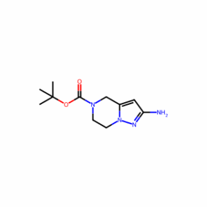 Pyrazolo[1,5-a]pyrazine-5(4H)-carboxylic acid, 2-amino-6,7-dihydro-, 1,1-dimethylethyl ester