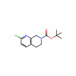 tert-butyl 2-chloro-5,6-dihydro-1,7-naphthyridine-7(8H)-carboxylate