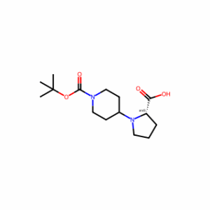 (R)-4-(2-CARBOXY-PYRROLIDIN-1-YL)-PIPERIDINE-1-CARBOXYLIC ACID TERT-BUTYL ESTER