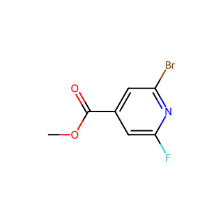 METHYL 2-BROMO-6-FLUOROISONICOTINATE