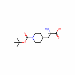 (2S)-2-amino-3-{1-[(tert-butoxy)carbonyl]piperidin-4-yl}propanoic acid
