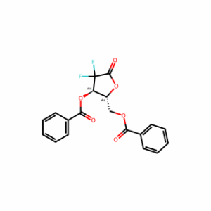 ((2R,3R)-3-(Benzoyloxy)-4,4-difluoro-5-oxotetrahydrofuran-2-yl)methyl benzoate