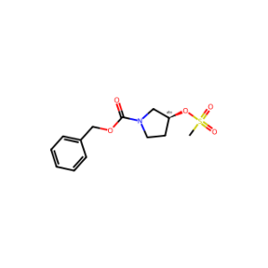 (S)-1-((BENZYLOXY)CARBONYL)PYRROLIDIN-3-YL METHANESULFONATE