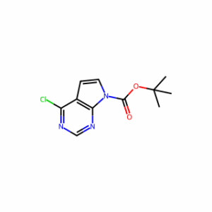 tert-Butyl 4-chloro-7H-pyrrolo-[2,3-d]pyrimidine-7-carboxylate