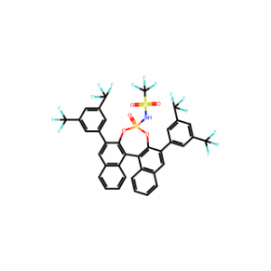 (11bS)-N-(2,6-bis(3,5-bis(trifluoromethyl)phenyl)-4-oxidodinaphtho[2,1-d;1′,2′-f][1,3,2]dioxaphosphepin-4-yl)-1,1,1-trifluoromethanesulfonamide