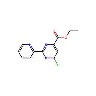 Ethyl 6-chloro-2-(pyridin-2-yl)pyrimidine-4-carboxylate