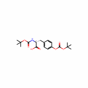 (2R)-2-[(tert-Butoxy)carbonylamino]-3-[4-(tert-butoxycarbonyloxy)phenyl]propanoic acid