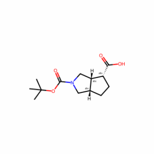(3AS,4R,6aS)-rel-2-Boc-octahydro-cyclopenta-[c]pyrrol-4-carboxylic acid