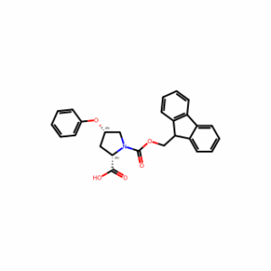 (2S,4S)-1-(((9H-Fluoren-9-yl)methoxy)carbonyl)-4-phenoxypyrrolidine-2-carboxylic acid