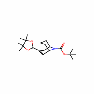 tert-butyl 3-(4,4,5,5-tetramethyl-1,3,2-dioxaborolan-2-yl)-9-azabicyclo[3.3.1]non-2-ene-9-carboxylate