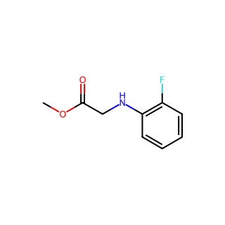 Glycine, n-(2-fluorophenyl)-, methyl ester