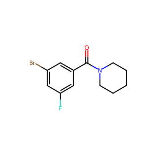 (3-Bromo-5-fluorophenyl)(piperidin-1-yl)methanone