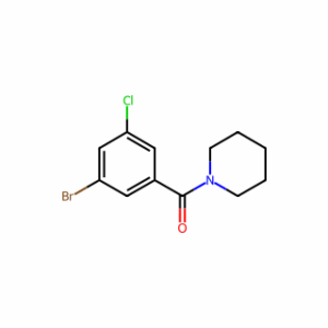 (3-Bromo-5-chlorophenyl)(piperidin-1-yl)methanone