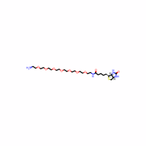 (3aS,4S,6aR)-N-(23-Amino-3,6,9,12,15,18,21-heptaoxatricos-1-yl)hexahydro-2-oxo-1H-thieno[3,4-d]imidazole-4-pentanamide
